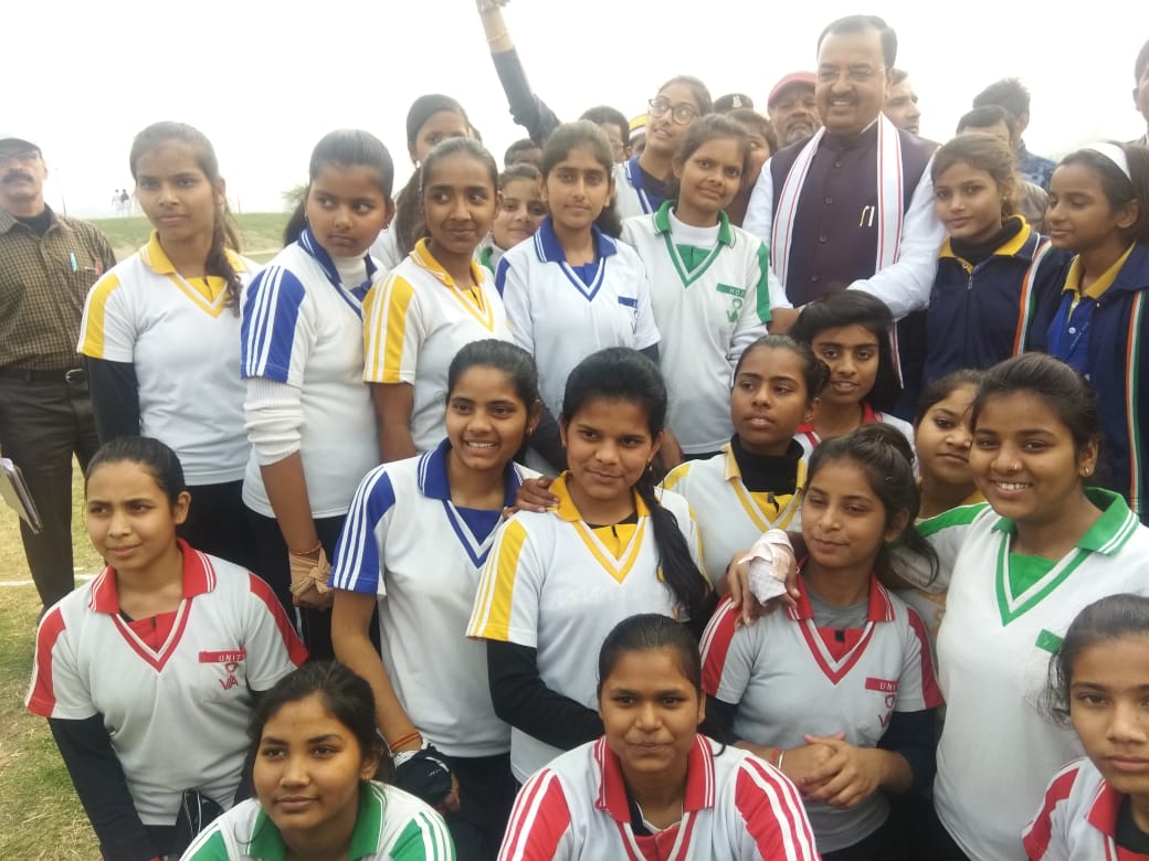 Bhoole Bisre Khel under Arajita 100 million smiles organized by Amar Ujala & UP Non Olympic Association 