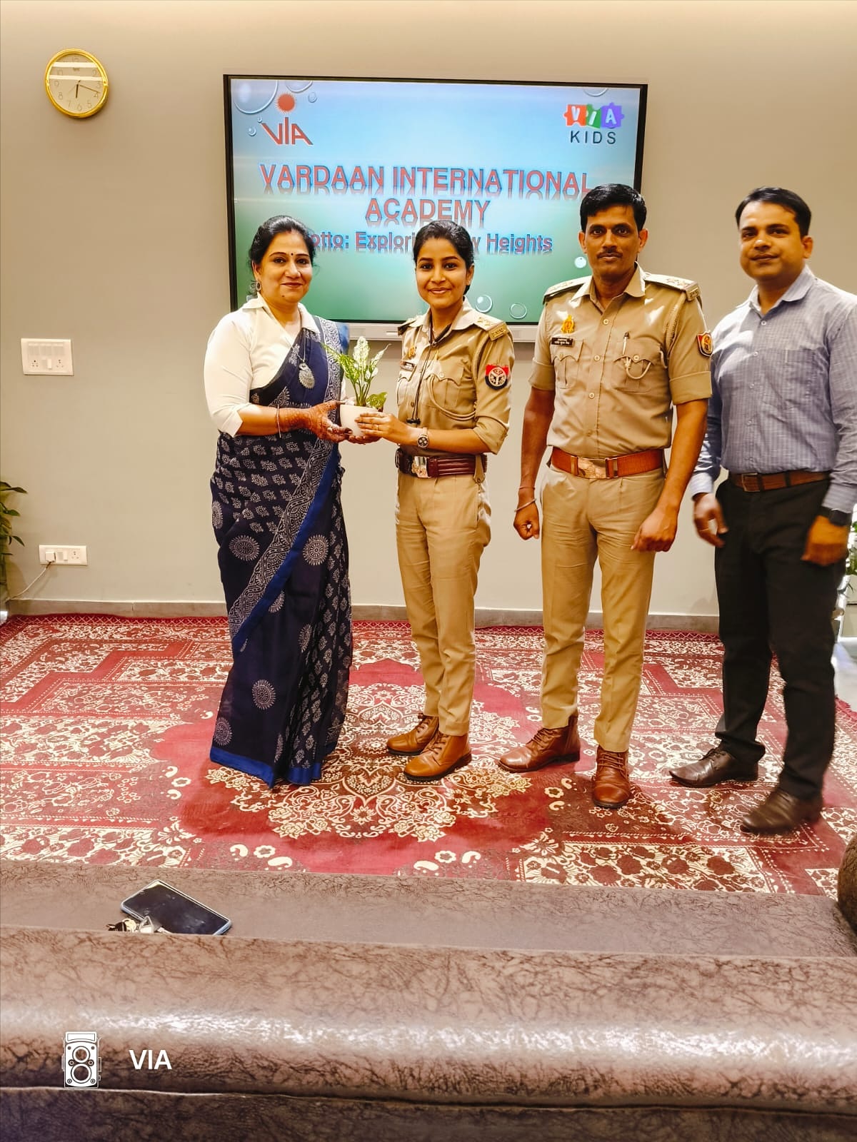 CYBER AWARENESS SESSION WAS CONDUCTED BY THE CYBER CRIME CELL, COMMISSIONERATE LUCKNOW