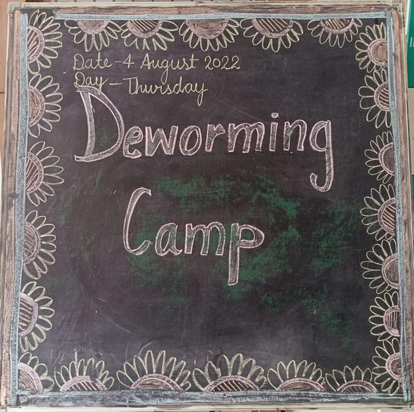 Deworming Camp