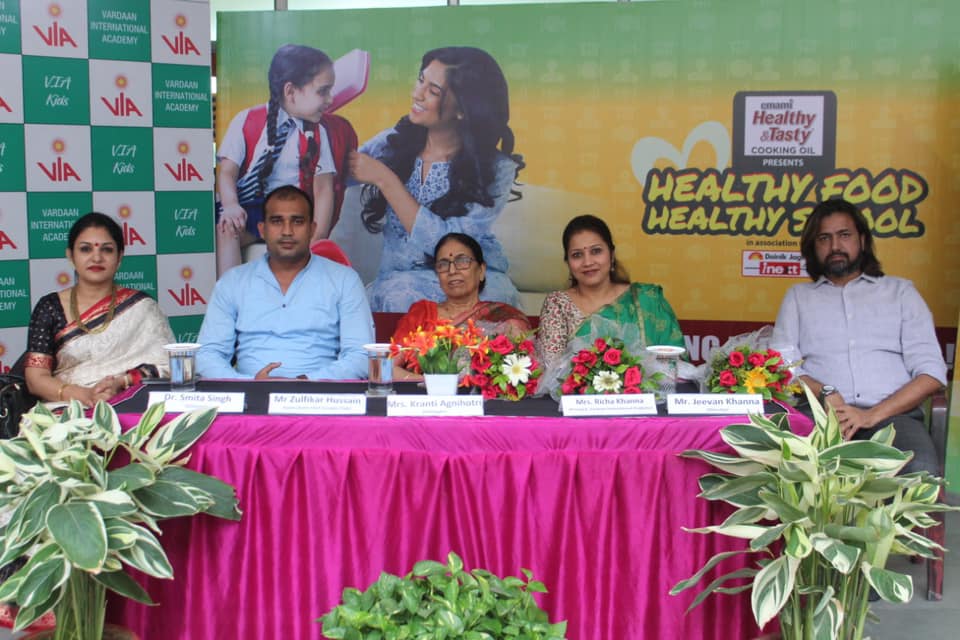 Health & Hygiene workshoporganied by Dainik Jagran at VIA