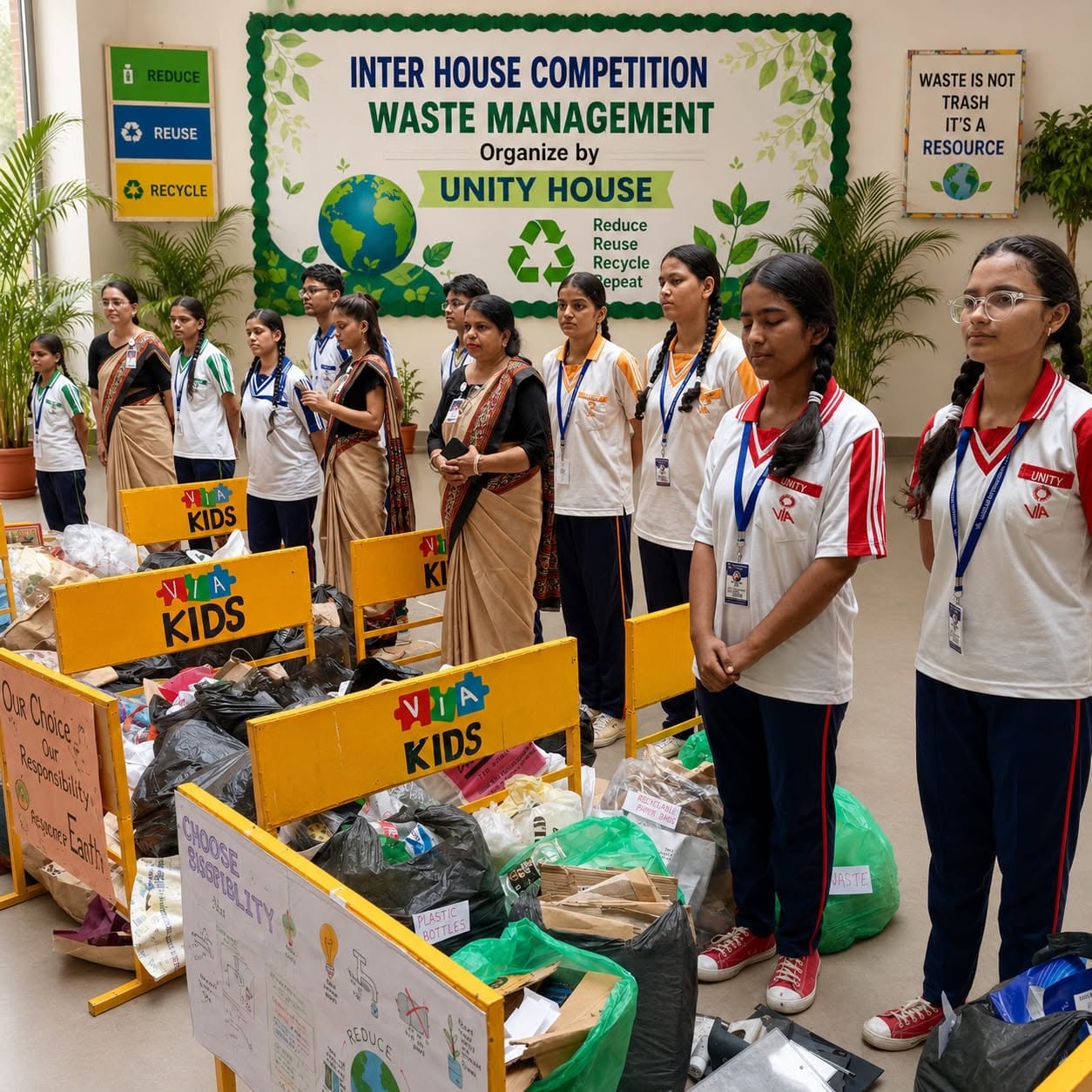 INTER HOUSE COMPETITION TO REDUCE. REUSE. RECYCLE.