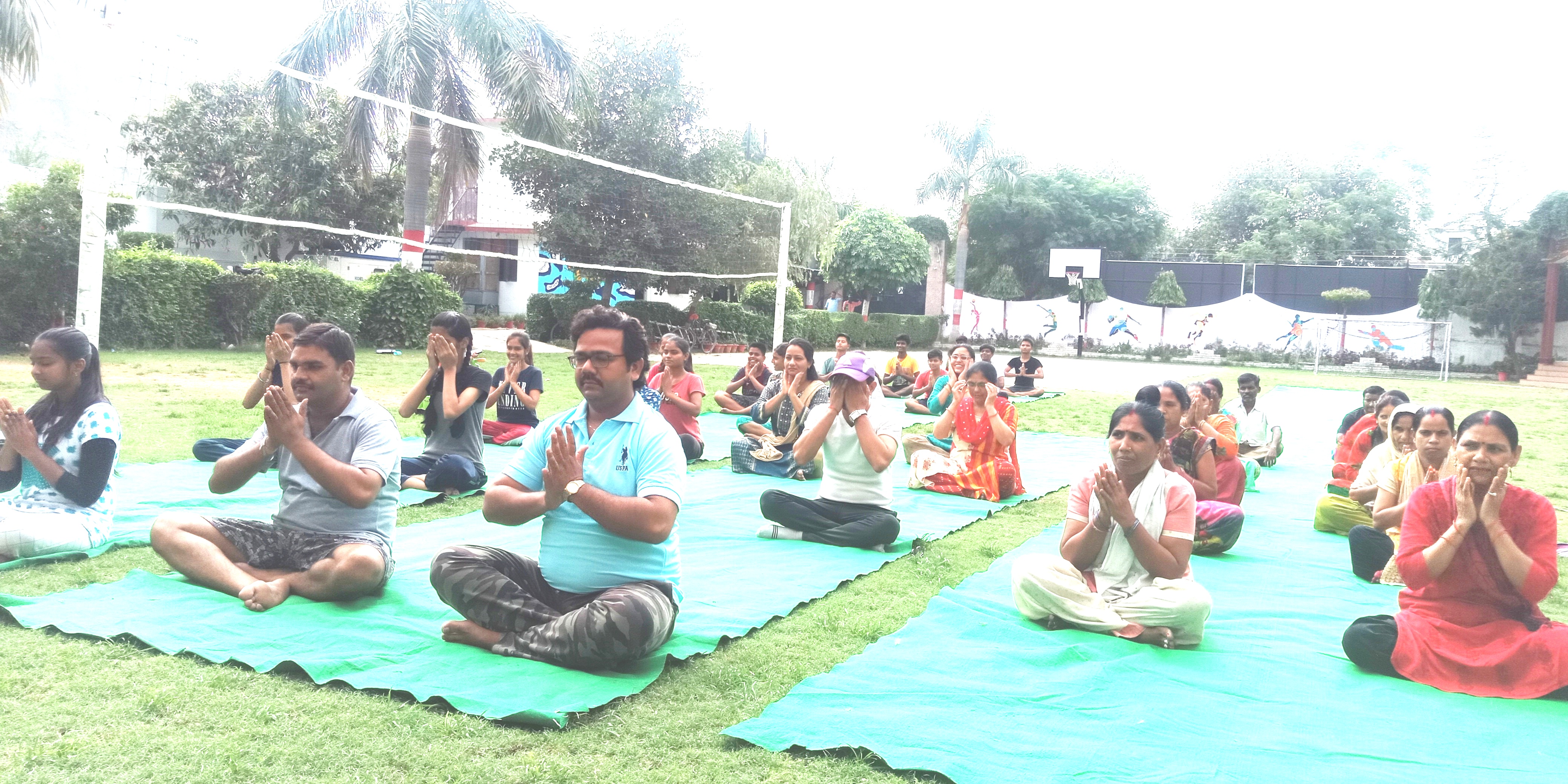 International Yoga Day Week.