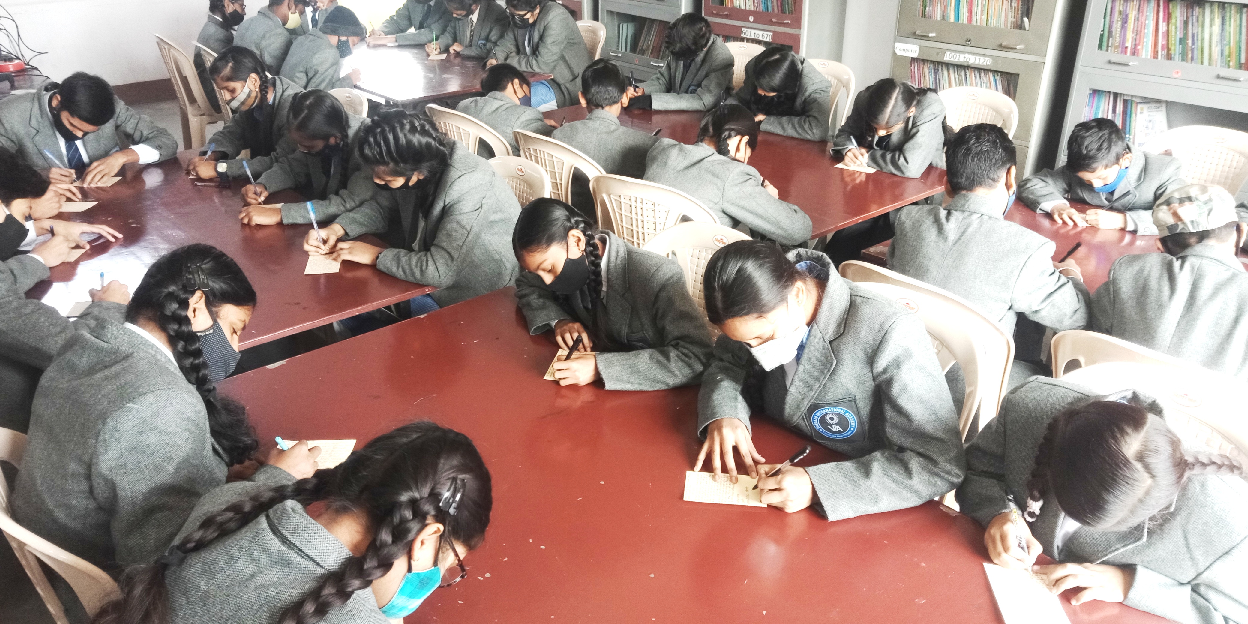 Post Card Writing campaign (Azdi Ka Amrit)