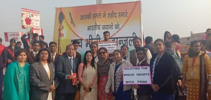 Saluting the brave Hearts (Pulwama attack Martyrs)