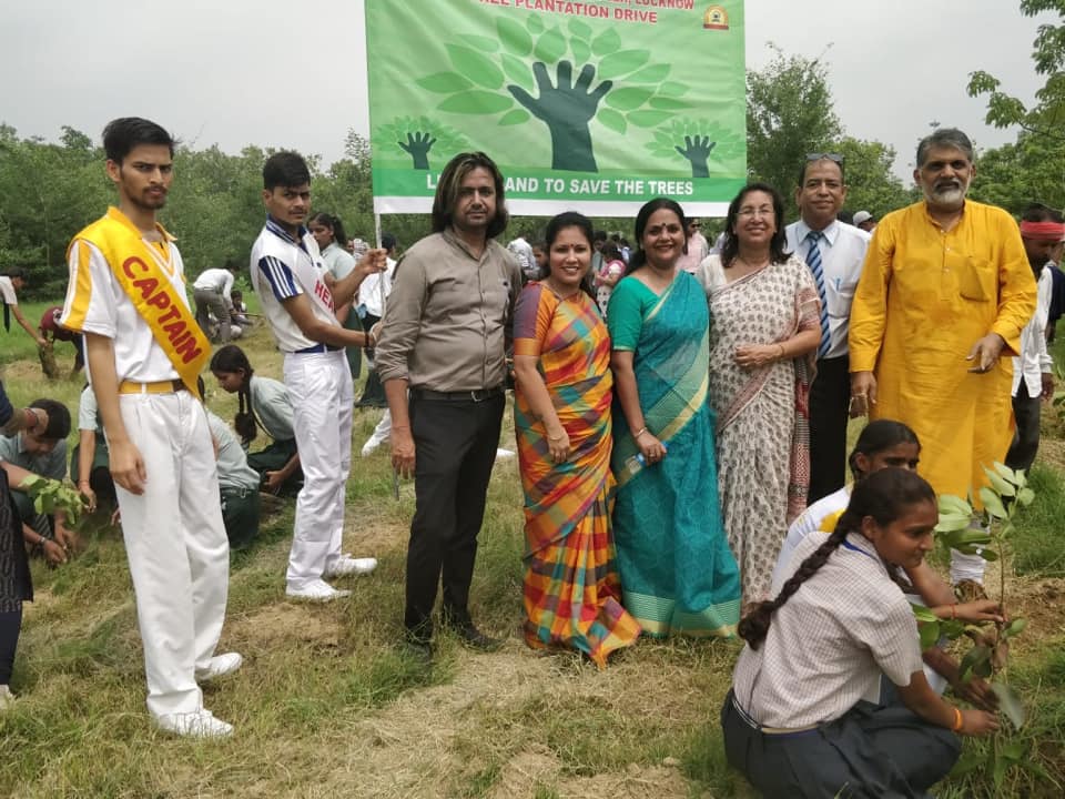 Tree Plantation Drive at Janeshwar Mishra Park organized by Sahodaya School Complex