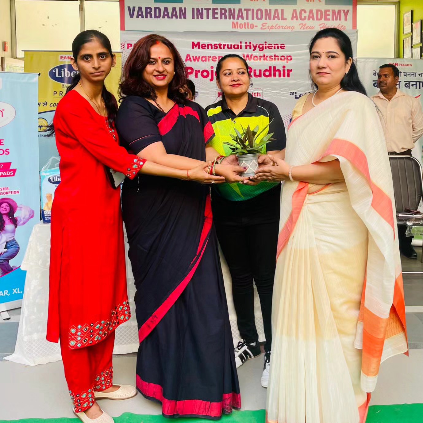 WORKSHOP OF MENSTRUAL HYGIENE AND INDUCING REGIMEN. .
