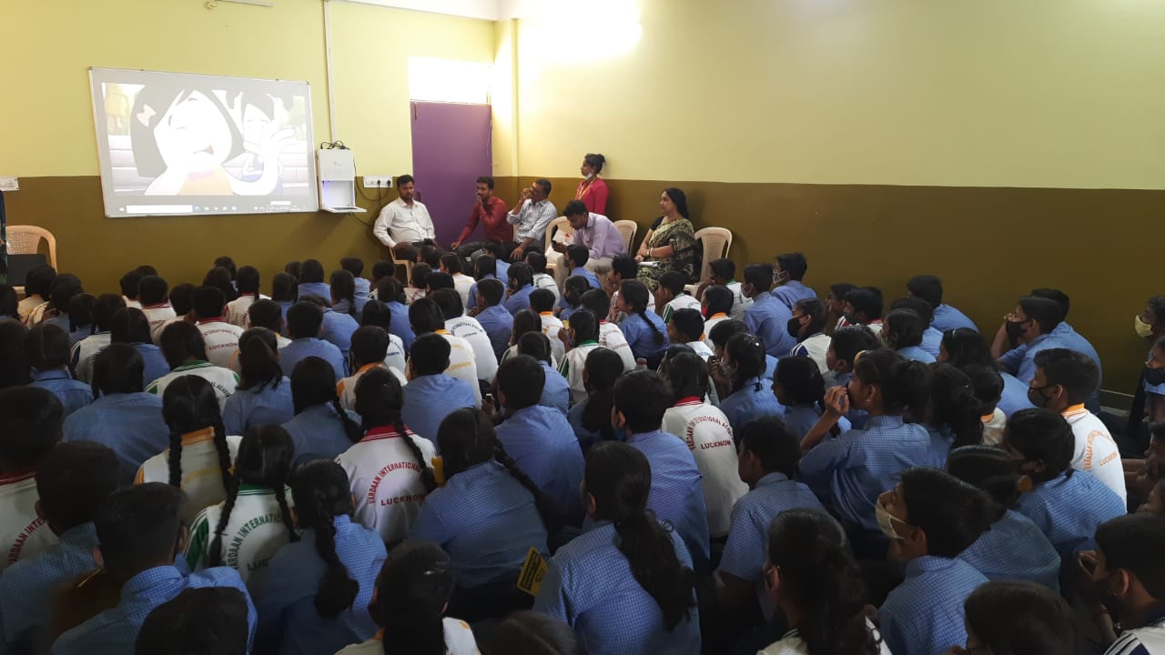 Workshop on Chil Abuse association with Childline Lucknow under the Human Unity Movement